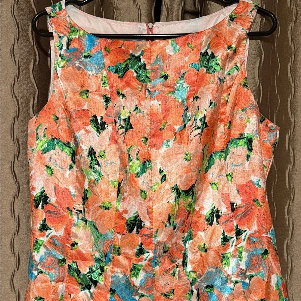 Danny & Nicole Multicolor Floral Dress - Picture 3 of 7
